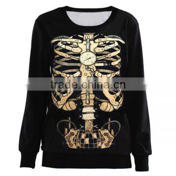 High quality custom crewneck sweatshirt 3d printing sweatshirt