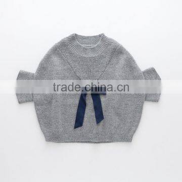 New Model Batwing Sleeve Hand Knit Childrens Baby Girls Sweater Outwear photo-6