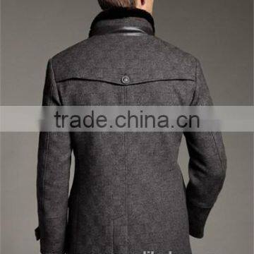 Wool High Quality Winter Warm Men Coat Made to Measure Overcoat. BCL030 photo-2