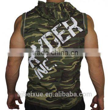 High Quality Custom Slim Fit Training Sports Wear Sleeveless Gym Clothing photo-4