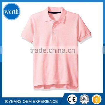 Polo T Shirt White for Man OEM Service With Your Customized Logo photo-2