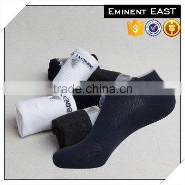 customized bamboo anti-cacterial wearproof breathable sport ankle socks