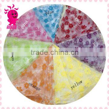 2015 wholesale flower tulle printing soft tulle for christmas