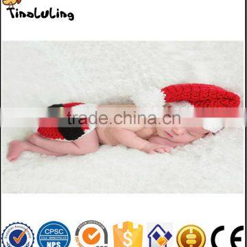 Cute Newborn Baby Girl/Boy Crochet Knit Tinaluling Santa Costume Photo Photography Prop Christmas Outfit for newborn baby