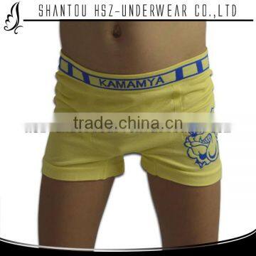 China Shantou's factory wholesale breathable nylon spandex seamless boy underwear boy xxx boys underwear