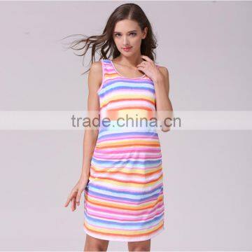 MamaLove Fashion Maternity Clothing Maternity Dress Nursing Clothes Nursing Dresses Breastfeeding Clothes for Pregnant Women photo-2