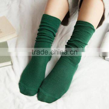 Zm11169a Pure Color Cotton Women Socks Wholesale photo-5