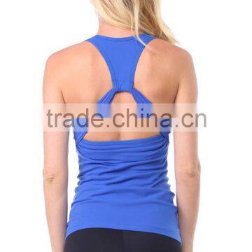 New Arrival Fashion Women Sexy Singlets Racer Back Sports Workout Tank Top photo-2