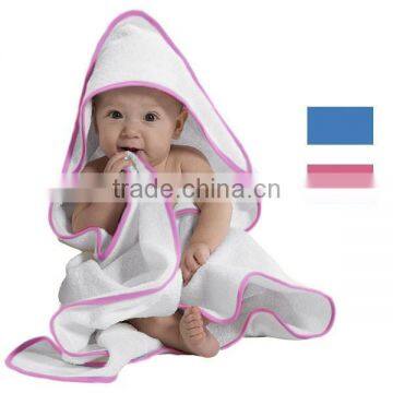 OEM service custom 100% cotton baby hooded towel