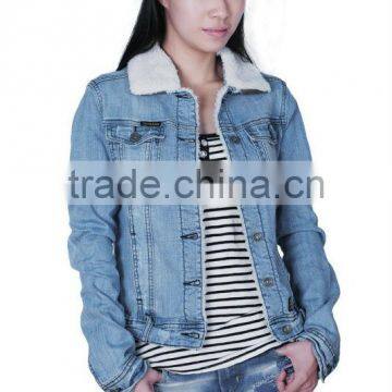 High Quality Fashion Impeccable Fit Women Denim Jackets photo-2