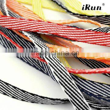Hottest Flat Shoelaces For Sneakers~Sports Sneaker Shoelaces With Twill Pattern Design~Accept Custom photo-2