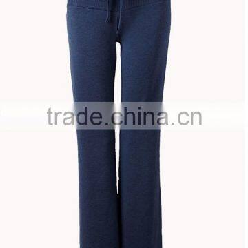 2016 Hot Selling Elastic Waist Relaxed Fit Lady Pants Sports Wear Yoga Pants photo-5
