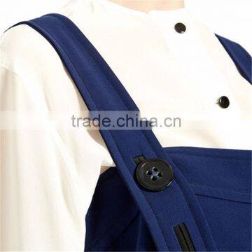 Wholesale OEM Pleated Wide-Leg Casual Women Overalls Jumpsuit photo-4