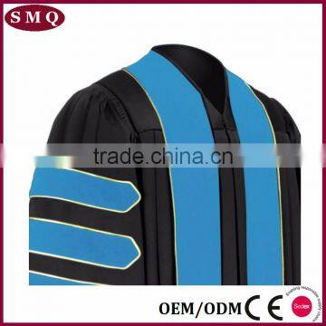 Wholesale Adult Size School Uniform Doctoral Graduation Gown photo-3