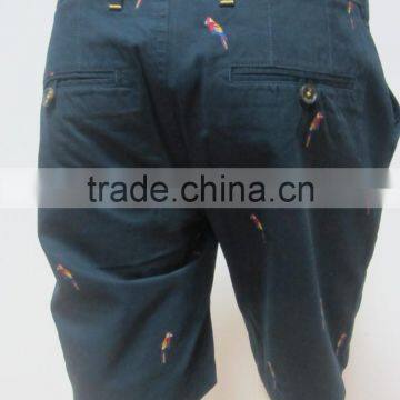 OEM New Design Fashionable High Quality Casual Cotton Elastic Force Shorts for Men PS1375 photo-5