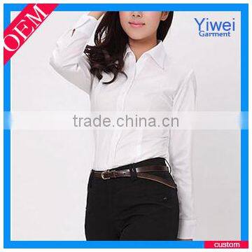 latest designs women office shirt