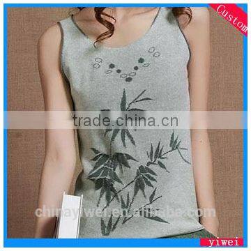 100 cotton women tank tops pattern wholesale