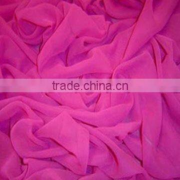 POLYESTER CHIFFON FABRIC 50DX50D 240x110 57/58'' PFD,85G/SM