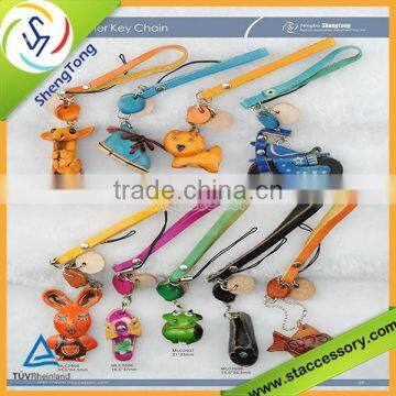 2015 New Design Many Kinds of Fashion and Custom Leather Key Chain photo-2