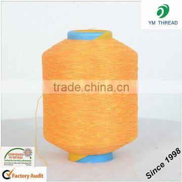 100% Polyester Spandex Covered Yarn 20/150d for Socks Knitting photo-3