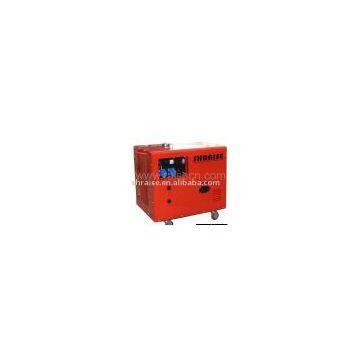 Diesel generator with twin cylinder engine(Soundproof diesel generator,Low noise generator set,Silent diesel generating set)