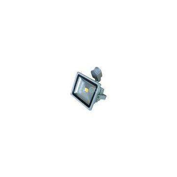 5000lm 50W PIR LED Flood Light,High Power IP65 Waterproof Outdoor Lighting With Silver Or Black Hous