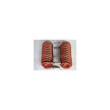 High thermal Finned Coil Heat Exchangers For Fuel Gas Condensers , Fan Coil Unit