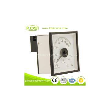 Square Type Original Manufaturer Best Quality BE-96W AC75 / 1A 70A With Rectifier Ammeter With Output photo-2