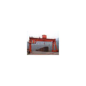 Heavy Lifting Equipment 20t A Type Adjustable Gantry Crane With Double Girder