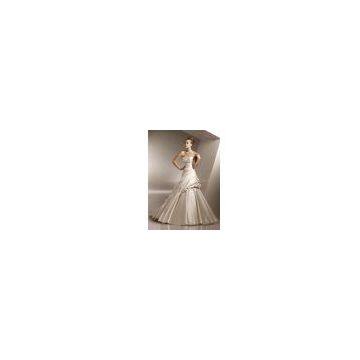 Wedding dress, Bridemaid Prom with Good Fabric (156_2108a)