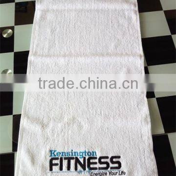 Bright color patterned embroidery logo sport towels for sale