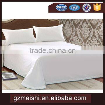 Queen size polycotton white hotel fitted sheet set bed sheet set