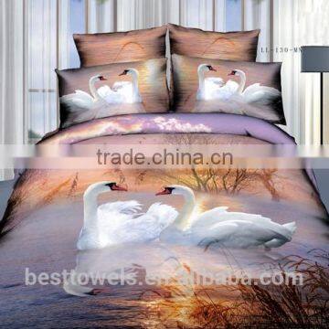 The best fashion handmade photo printed cotton bedding set