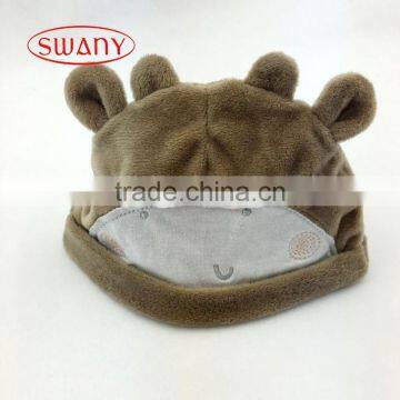 Top level low price solid color cotton baby caps