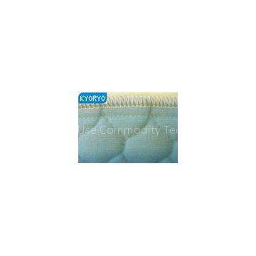 Baby blue Overlocked Stitch Reusable Incontinence Pads / Absorbent Bed Pads