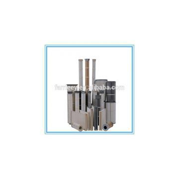 Tthermal spray filter media, Compact filter element, Flat filter element