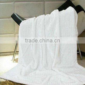 2015 new design faux fur blanket