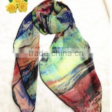 PRINTED POLYESTER SCARF photo-3
