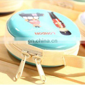 British Royal Police Round Steel Coin Box Purse Tin Box Earphone Storage Bag Small Wallet Pencil Case photo-4
