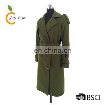 Handmade Smaller Moq Double Latest Coat Designs for Women photo-2