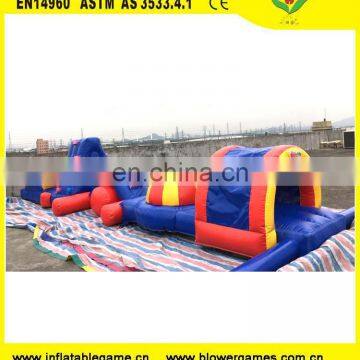 Popular giant swimming pool inflatable floating obstacle