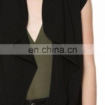Beautiful Sleeveless Belted Coatigan for Women photo-3