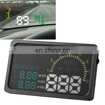 6 Inch Car HUD Head Up Display Vehicle-mounted Security System
