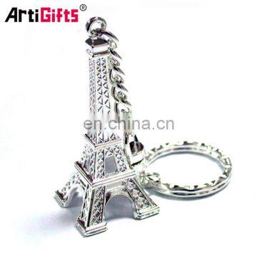 Artigifts cheap custom eiffel tower keychains wholesale