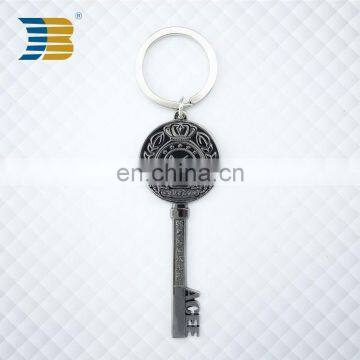 Key Shaped 3d Metal Keychain photo-3