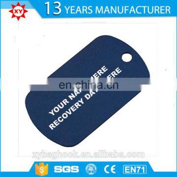 Custom 50x30mm Zinc Alloy Type Metal Dog Tag Factory Direct Sell photo-6