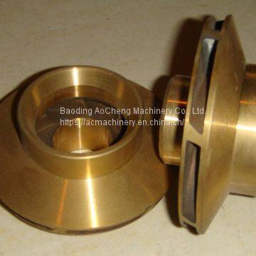 copper pump parts oem from china