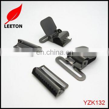 Factory Supply 40mm Strong Metal Black Suspender Clip and Adjuster photo-5