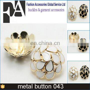 Cheap metal press snap fastener button for clothings