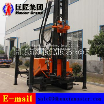 CJD-400 crawler pneumatic water well drilling rig ·geothermal drilling